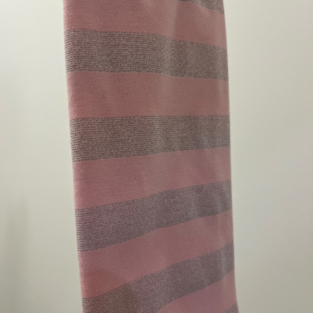 Girls fashion scarf, pink with silver detail bnwt from Joe fresh